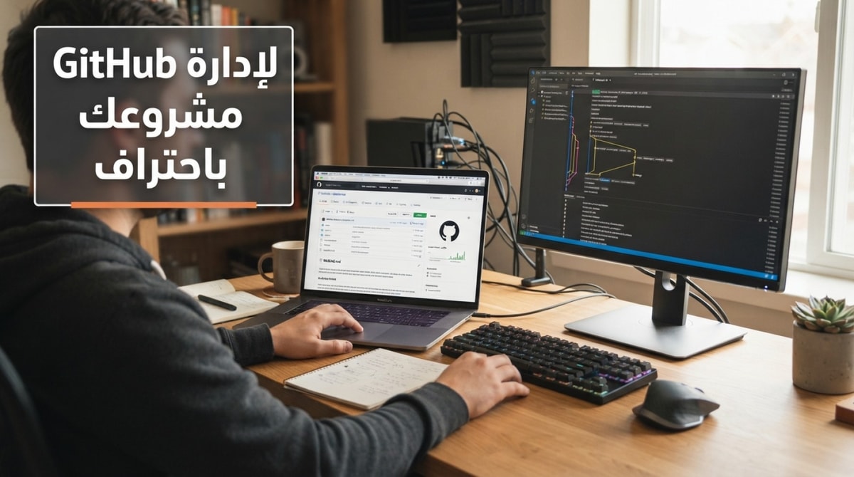 كيف تستخدم GitHub باحتراف لإدارة مشروعك؟