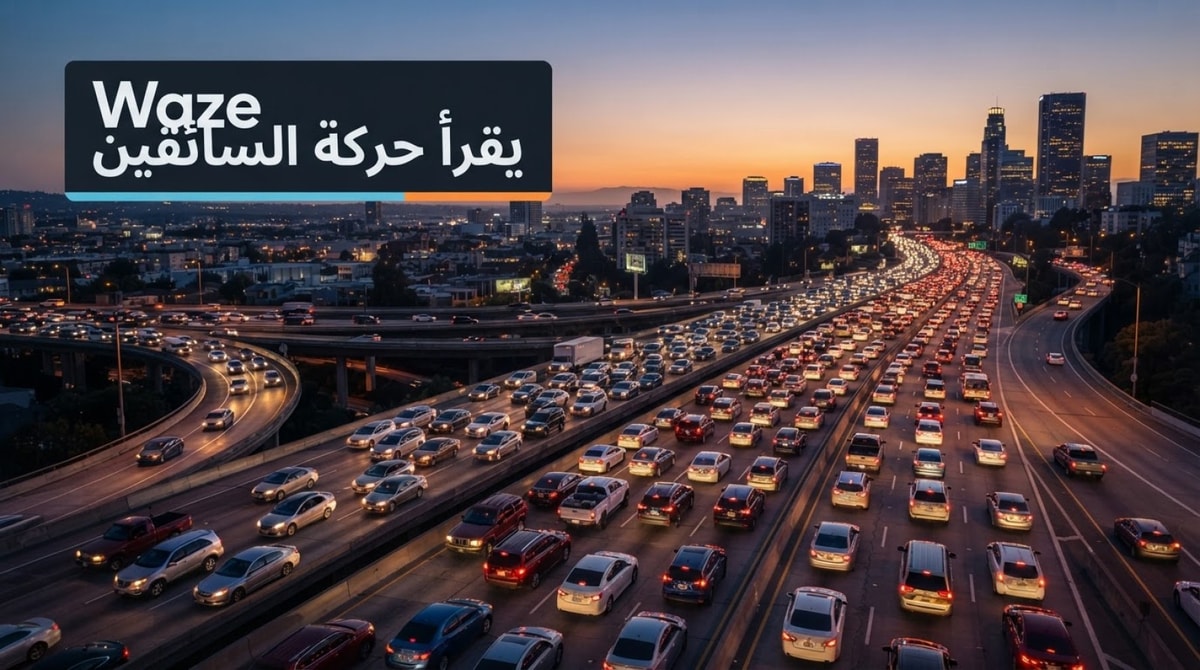كيف يتوقع Waze الازدحام قبل وصولك